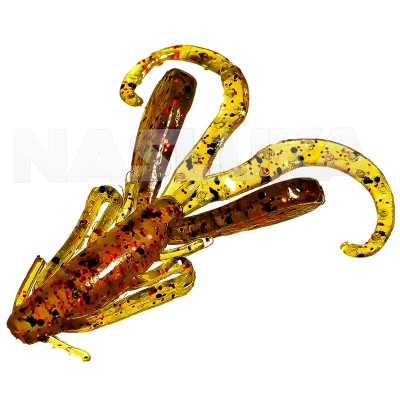 Силиконови ароматизирани ларви Sea Buzz Candy Larva 4.8 см, 5 бр., цвят Motor Oil Red Seed