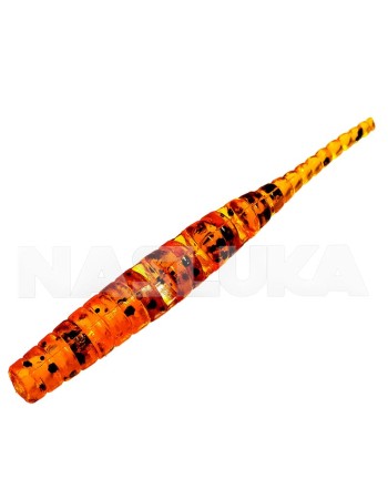 Изкуствени ароматизирани примамки Sea Buzz Chilly Worm 4.2 см, 10 бр., цвят Light Motor Oil/Seed