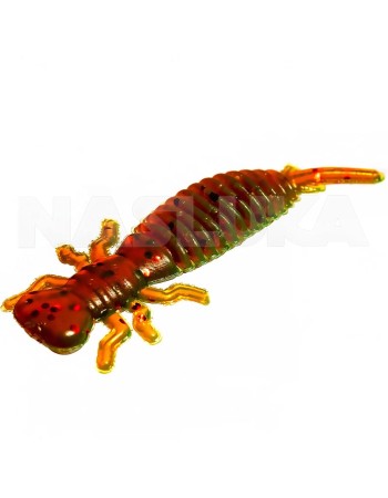 Силиконови ароматизирани ларви Sea Buzz Crazy Larva 5 см, 5 бр., цвят Cola