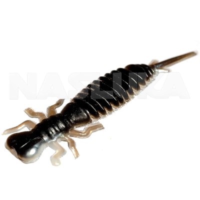 Силиконови ароматизирани ларви Sea Buzz Crazy Larva 5 см, 5 бр., цвят Dark Glitter