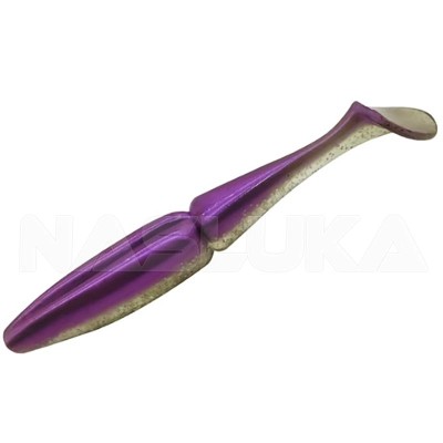 Силиконови ароматизирани шадове Sea Buzz Crystal Shad 10 см, 5 бр., цвят Purple Clear