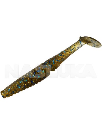 Ароматизирани силиконови шадове Sea Buzz Duo Shad 8.2 см, 5 бр., цвят Dark Gold/Seed