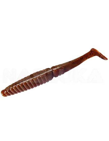 Ароматизирани силиконови шадове Sea Buzz Duo Shad 10 см, 5 бр., цвят Dark Worm