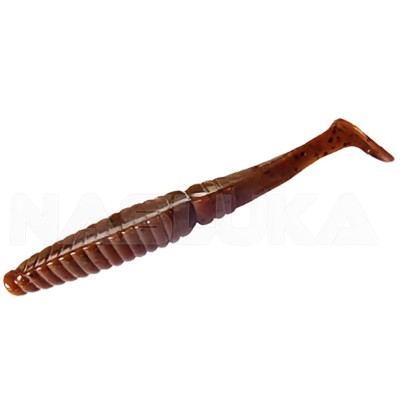 Ароматизирани силиконови шадове Sea Buzz Duo Shad 10 см, 5 бр., цвят Dark Worm