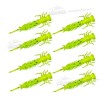 Силиконови примамки-ларви в пакет Senshu Nymph Crawler, цвят Chartreuse