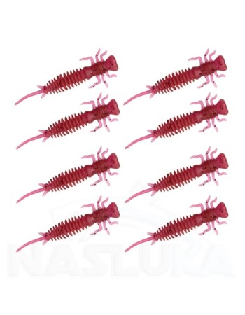 Силиконови примамки-ларви в пакет Senshu Nymph Crawler, цвят Chameleon