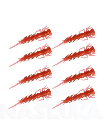 Силиконови примамки-ларви в пакет Senshu Nymph Crawler, цвят Sandy