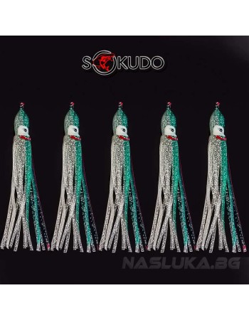 Силиконови октоподи Sokudo, цвят Green Pearl