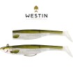 Силиконова примамка Westin Magic Minnow Jig, цвят Tobis Ammo