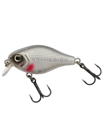 Воблер за кефал, костур и пъстърва Berkley Pulse Fry Shallow, Pearl White