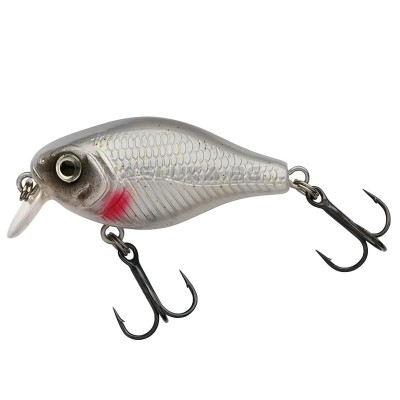 Воблер за кефал, костур и пъстърва Berkley Pulse Fry Shallow, Pearl White