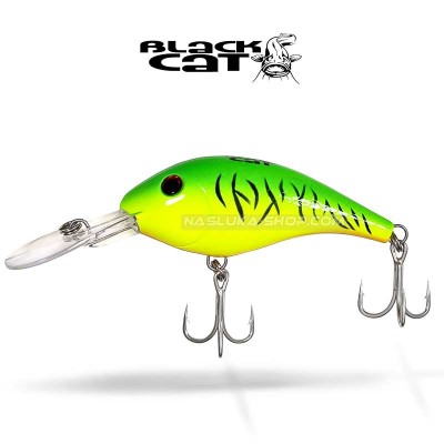 Воблер за сом Black Cat Cranker, Firetiger