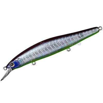 Воблер с неутрална плаваемост Daiwa Steez Minnow 110SP-SR 11 см, 14.4 г, Ghost Herring