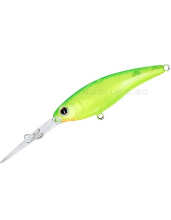 Воблер с неутрална плаваемост Daiwa Steez Shad 60SP-MR 6 см, 6.7 г, Akabane Lime