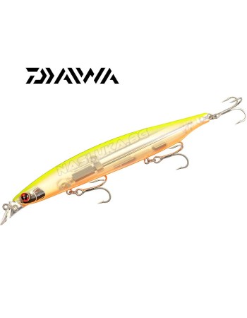 Морски потъващ воблер Daiwa Shore Line Shiner Vertice R 140S, 14 см, 28.5 г, Chart Back Pearl