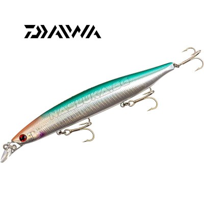 Морски потъващ воблер Daiwa Shore Line Shiner Vertice R 140S, 14 см, 28.5 г, Orange Head Kibinago