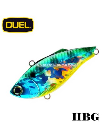 Воблер Duel Flashi'n Vibe 6.5 см, 20 г, Sinking, HBG