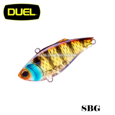Воблер Duel Flashi'n Vibe 6.5 см, 20 г, Sinking, SBG