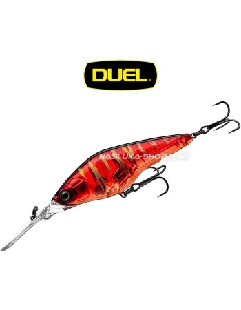 Воблер Duel Hardcore Shad Slow Floating, цвят GSRT