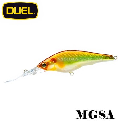 Воблер Duel Hardcore Shad Slow Floating, цвят MGSA