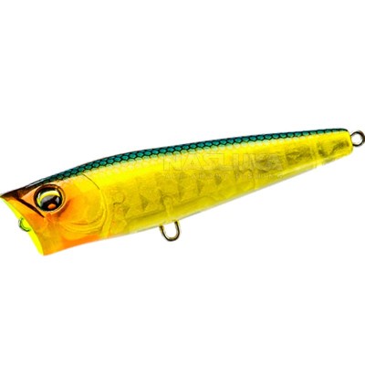 Воблер-попер Duel L-Bass Popper F 65 мм, 6 г, цвят MGGB