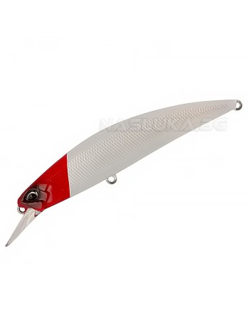Потъващ воблер за морски риболов Duo Spearhead Ryuki 95S WT, Pearl Red Head