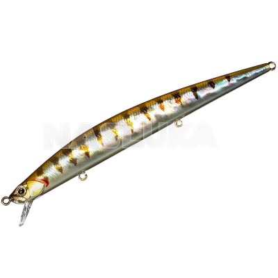 Потъващ воблер за морски риболов Duo Tide Minnow Slim Flyer, Natural Barracuda Glow