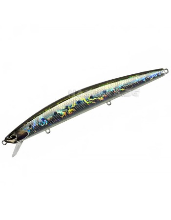 Потъващ воблер за морски риболов Duo Tide Minnow Lance 140S, Sardine Noir