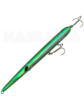 Морски плаващ воблер Formax Needlefish Caster 20.5 см, 30 г, цвят 61 Green