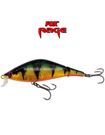 Плаващ воблер от две части Fox Rage Gonzo 80SR, цвят UV Original Perch