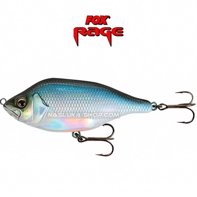 Воблер Fox Rage Hitcher 80 Lipless Jerk & Twitch, UV Cool Herring
