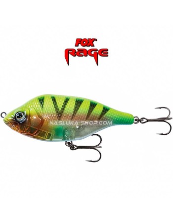 Воблер Fox Rage Hitcher 80 Lipless Jerk & Twitch, UV Sun Tiger