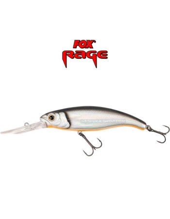 Воблер Fox Rage Slick Stick DR, UV Silver Baitfish