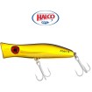 Воблер-попер Halco Roosta Popper, цвят H51 Chrome Gold Black Back