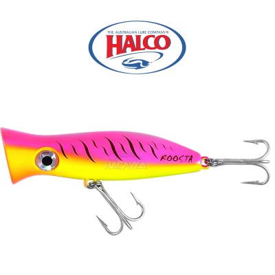 Воблер-попер Halco Roosta Popper, цвят R1 Pink Fluoro