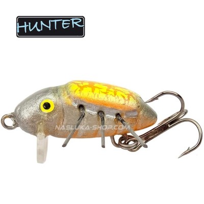 Воблер Hunter Chrabaszcz 24 F, цвят YE