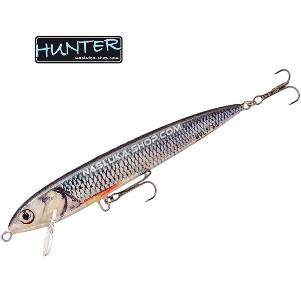 Воблер Hunter Wolf 11 F, цвят BL — снимка 1