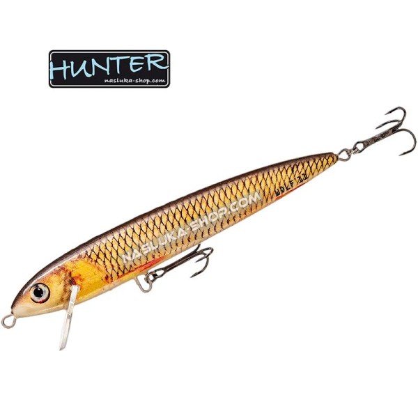 Воблер Hunter Wolf 11 F, цвят BR — снимка 1