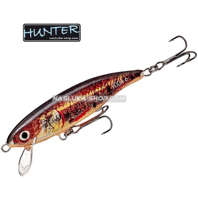 Воблер Hunter Yoda 60 S, цвят GO