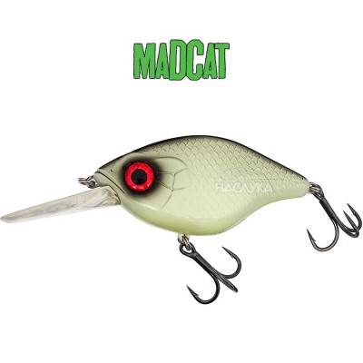 Воблер за сом Madcat Tight-S Deep, цвят Glow In The Dark