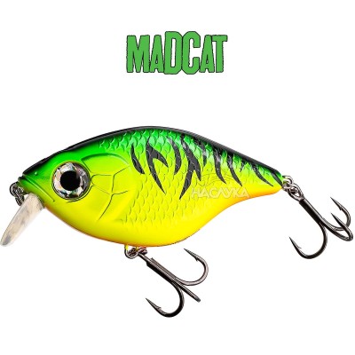 Воблер за сом Madcat Tight-S Shallow, цвят FireTiger