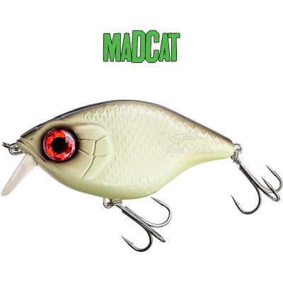 Воблер за сом Madcat Tight-S Shallow, цвят Glow In The Dark