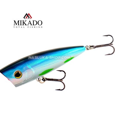 Воблер-попер Mikado Fishunter Cha-Cha 6 см, 8 г, цвят BB