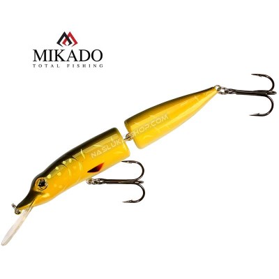 Плаващ воблер Mikado Fishunter Harridan 12 см, 15 г, цвят S54