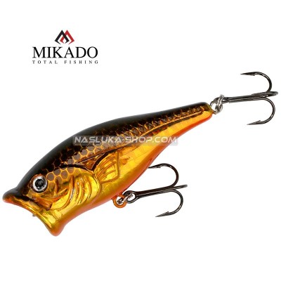 Попер Mikado Fishunter Shutoku 7 см, 10.9 г, цвят 490
