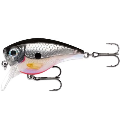 Плаващ воблер Rapala BX Brat, цвят Silver