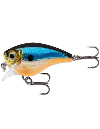 Плаващ воблер Rapala BX Brat, цвят Blue Ghost