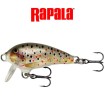 Воблер Rapala Mini Fat Rap, цвят TR