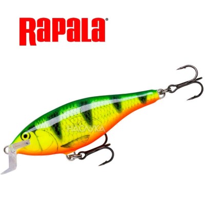 Воблер Rapala Shallow Shad Rap, цвят FP