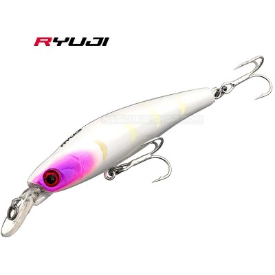 Потъващ воблер Ryuji Bubble Bait 80S, 8 см, 12 г, цвят Purple Head